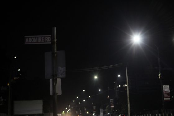 Lawal restores Obalende’s streetlights after 20 Years of darkness